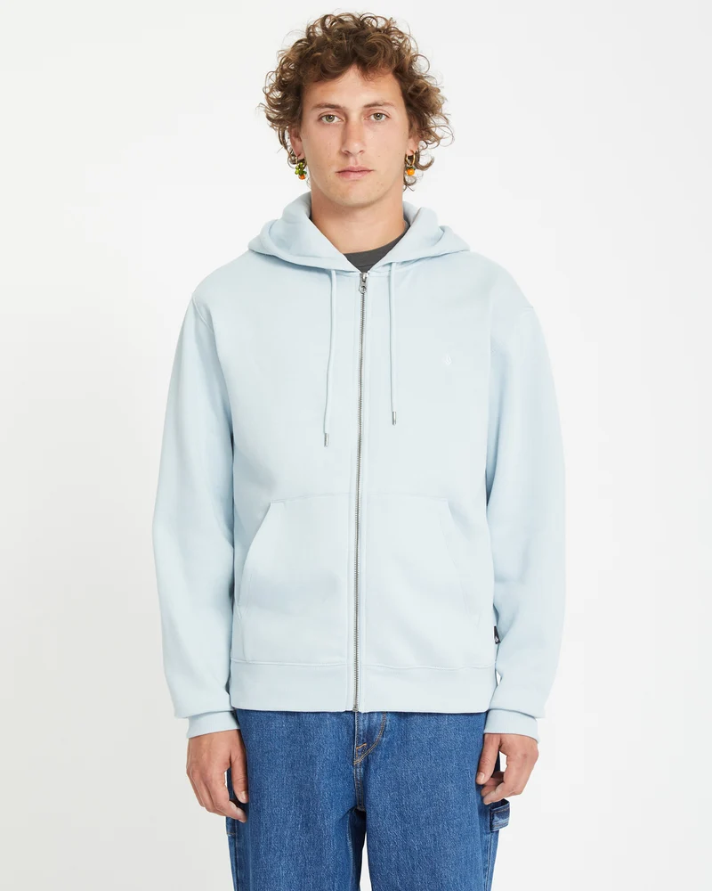 Single Stone Full Zip Kapuzenpullover - CAROLINA BLUE