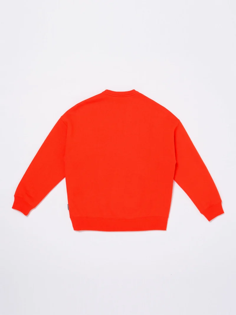 Volcom Stone Sweatshirt - Bright Red - (KINDER)