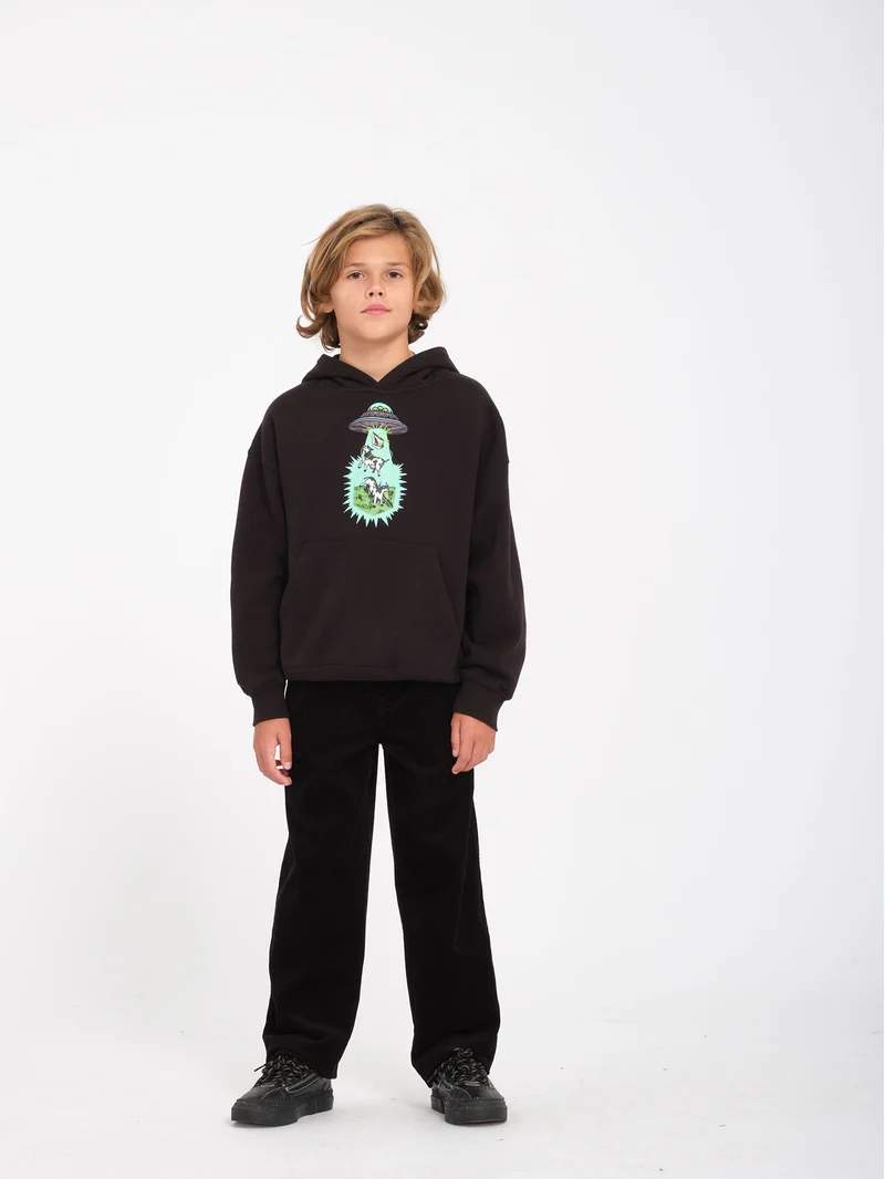 Udder Space Hoodie - Black - (KINDER)