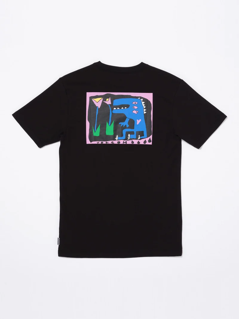 Arthur Dino T-Shirt - Black - (KINDER)