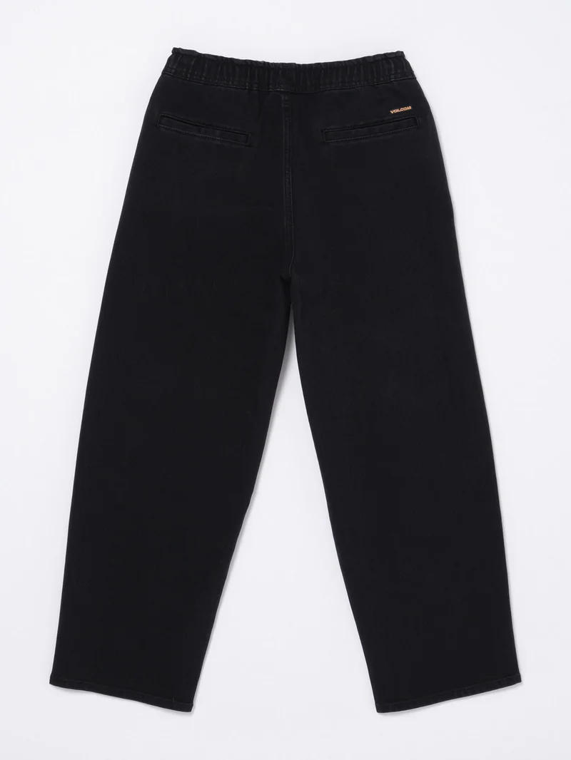 Freazy Loose Jeans - Black Out - (KINDER)