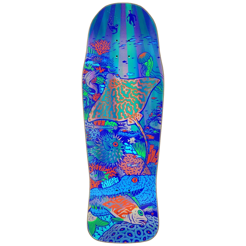 Winkowski Aquatic Prismatic Santa Cruz Shaped Deck