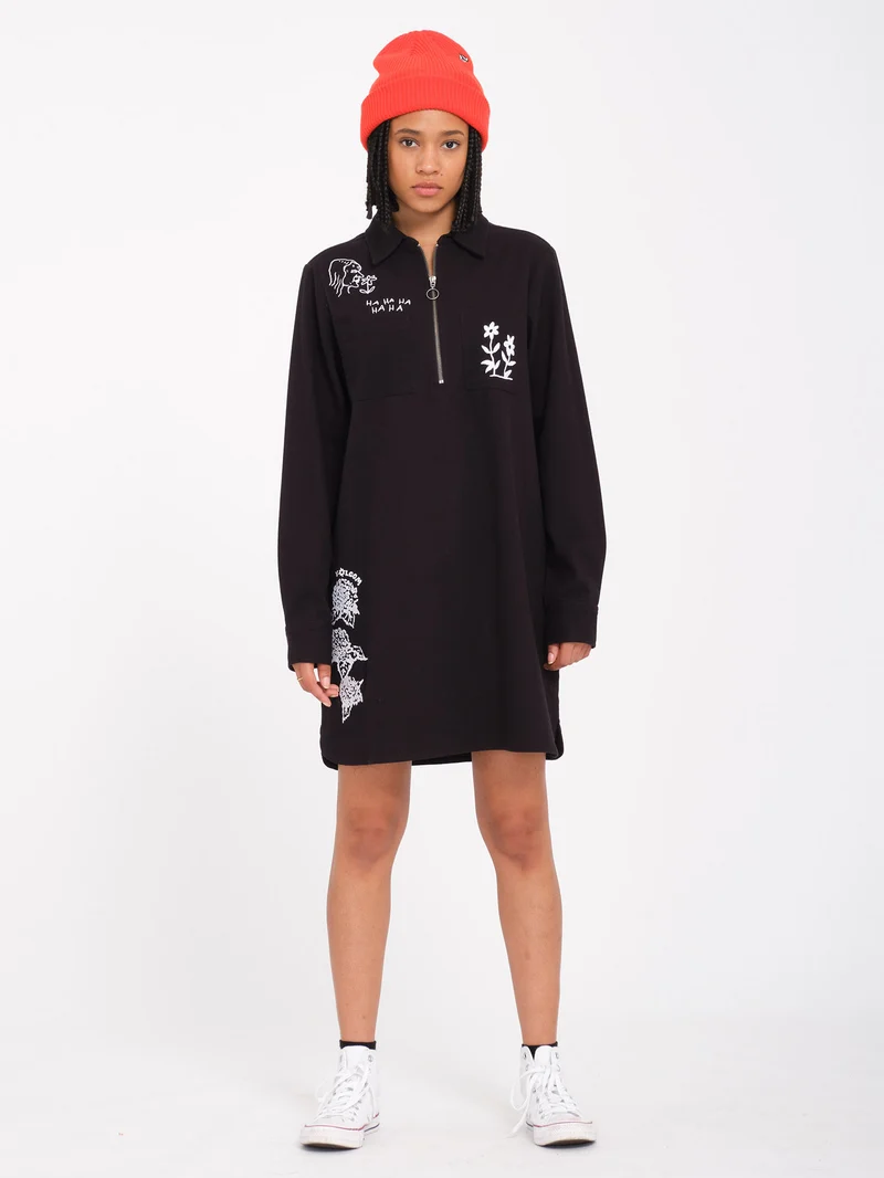 Keutchi Kleid - Black