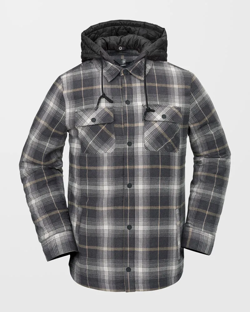 Insulated Riding Flannel Jacke - Stone
