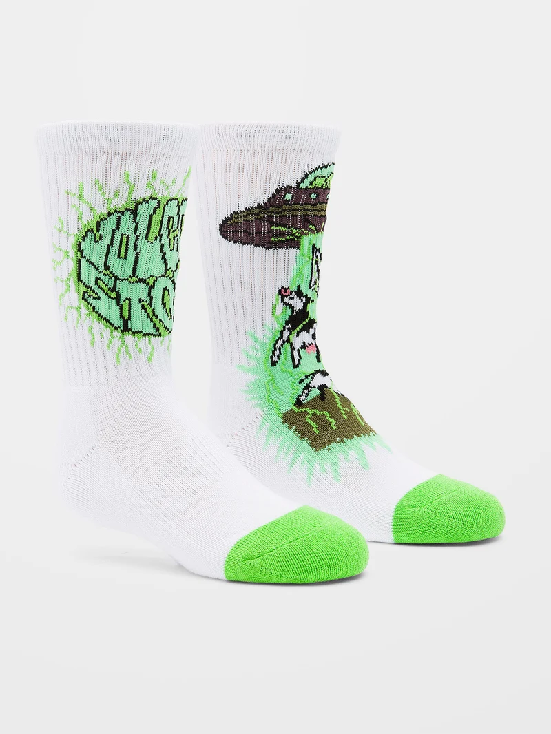 Udder Space Socken - White - (KINDER)