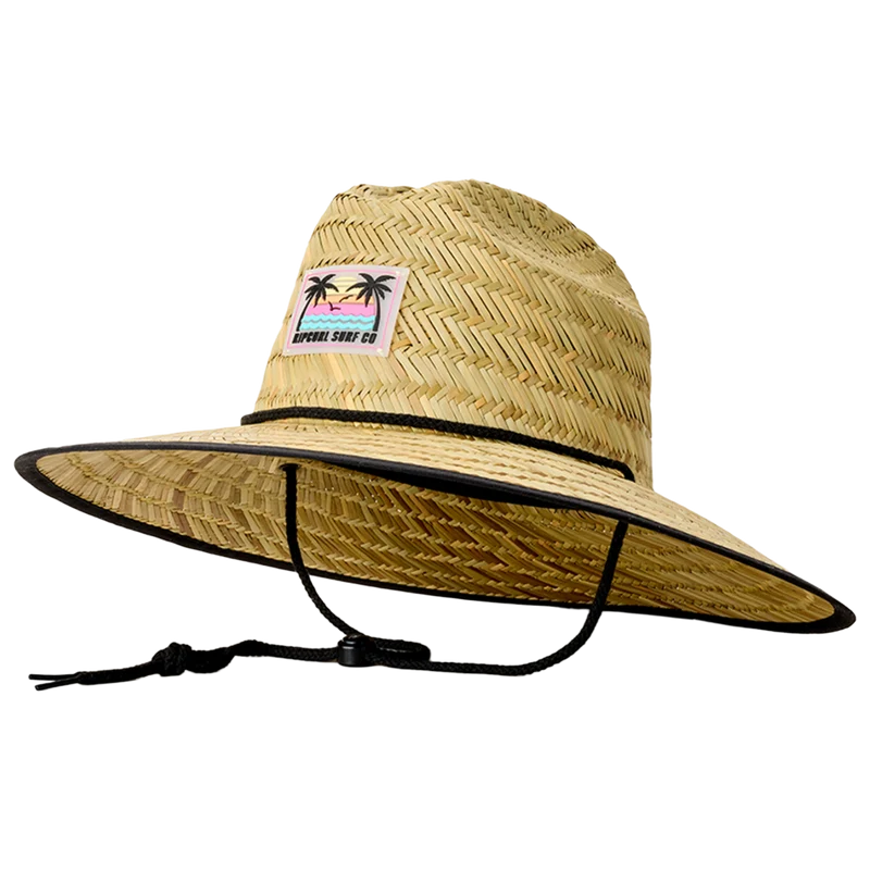 Mixed Straw Sun Hat