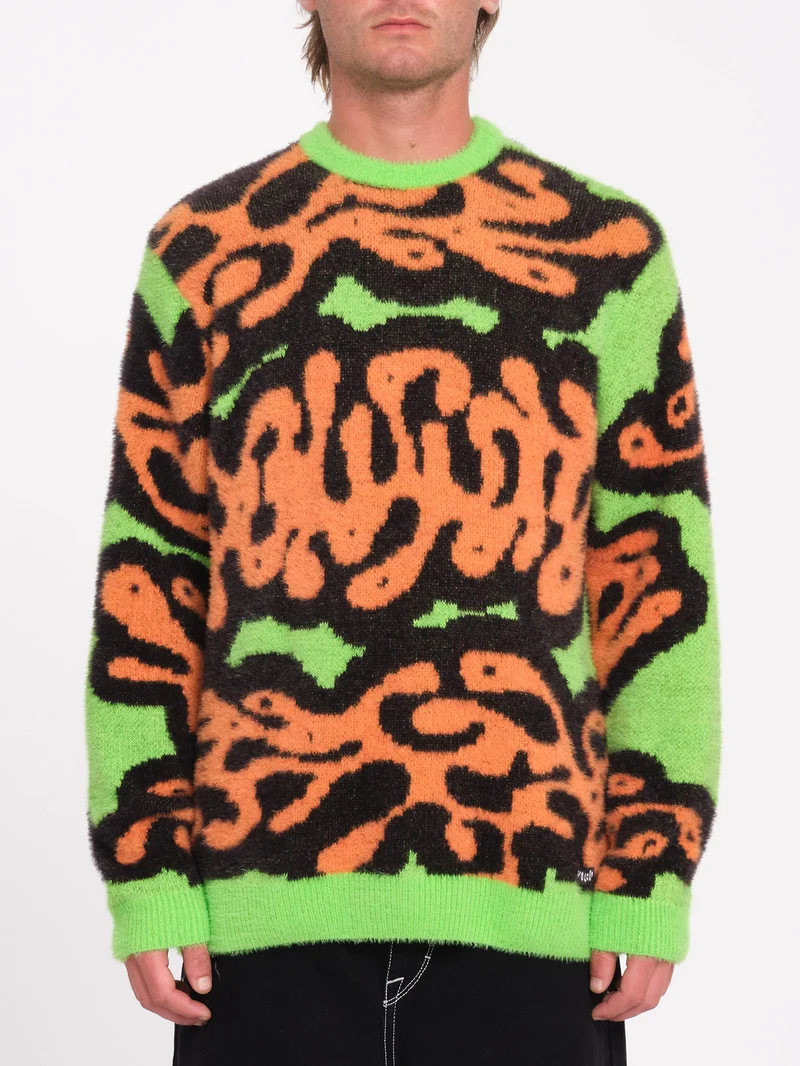 Zephyr Pullover - Electric Green