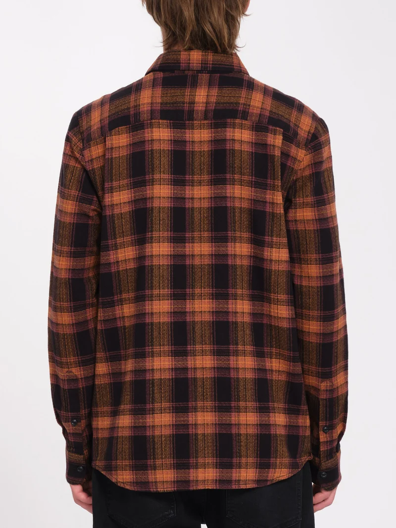 Baystone Flannel Hemd - Black