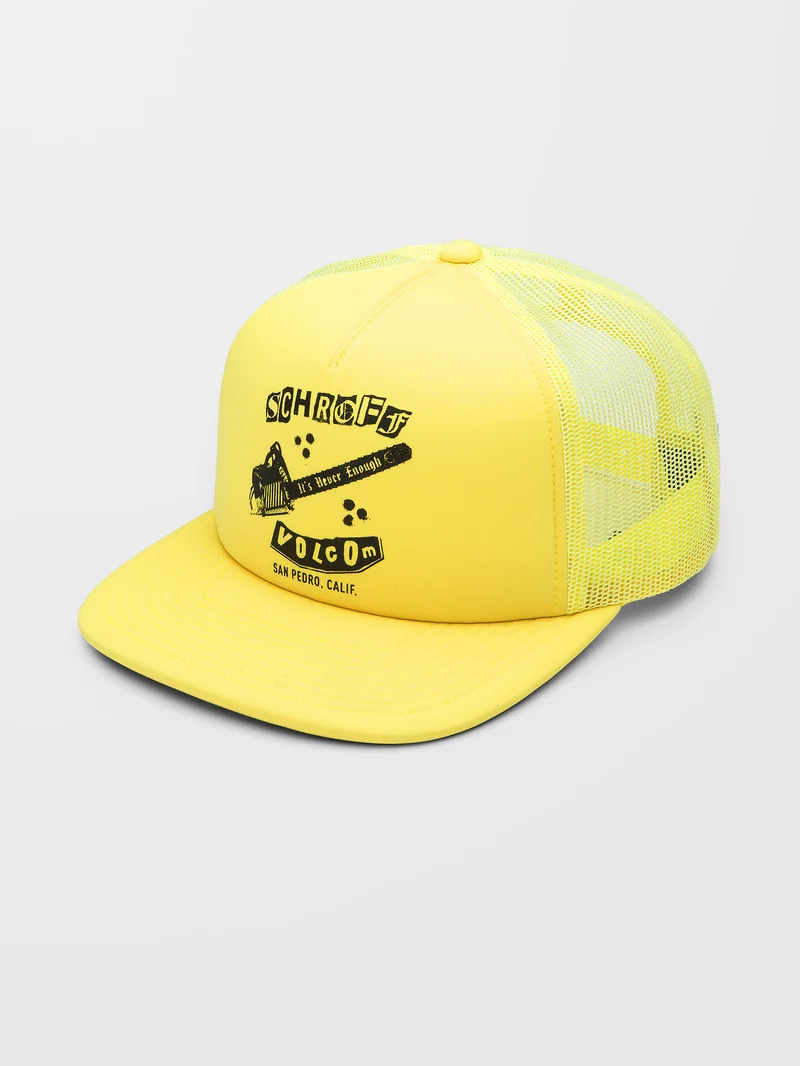 Schroff X Volcom Cheese Kappe - Blazing Yellow