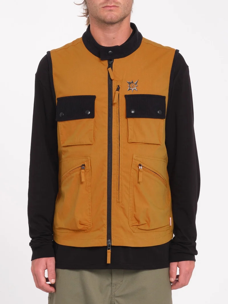 Bryan Iguchi Tds Weste - Chestnut Brown