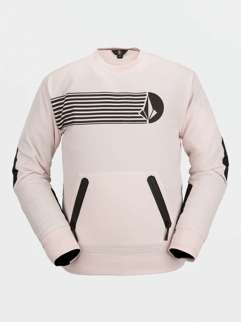 Let It Storm Fleece Sweatshirt - Party Pink