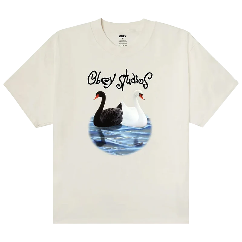 Obey Studios Swan Heavy Weight Box S/S T-Shirt