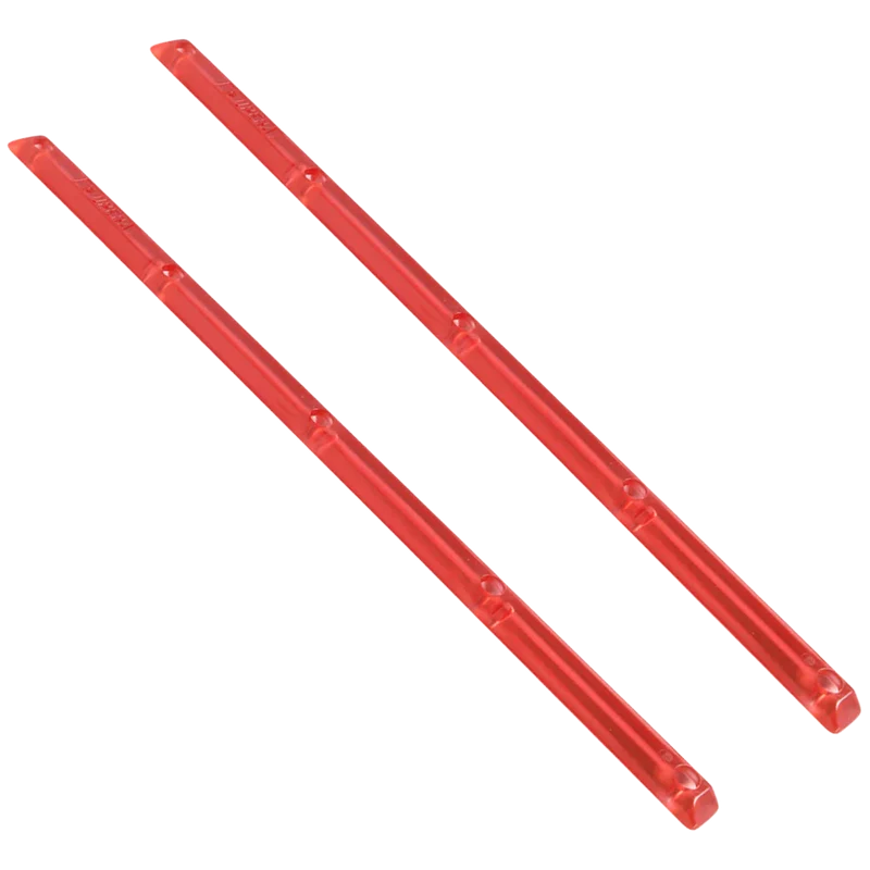 Red Clear Rails