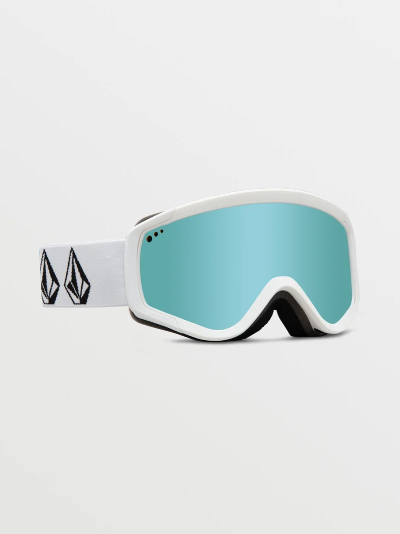 Attunga Youth Matte White Stone (+ Bonus Lens - Dark Grey) - ICE CHROME - (KINDER)