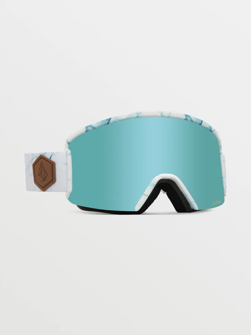 Garden White Ice Goggle (+ Bonus Lens - Dark Grey) - ICE CHROME