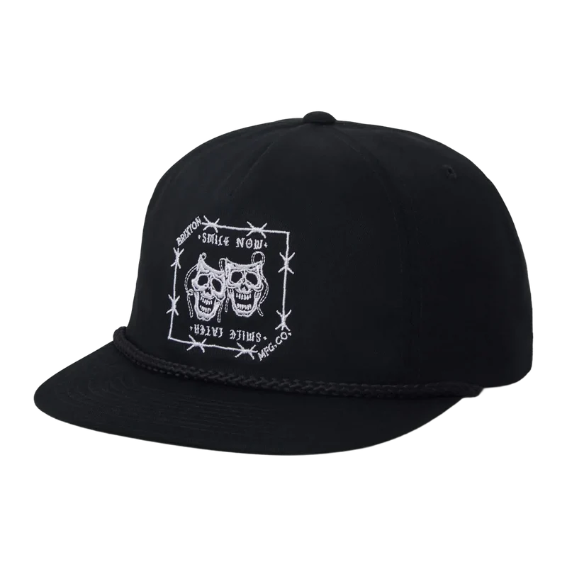 Smile Always High Profile Snapback Hat