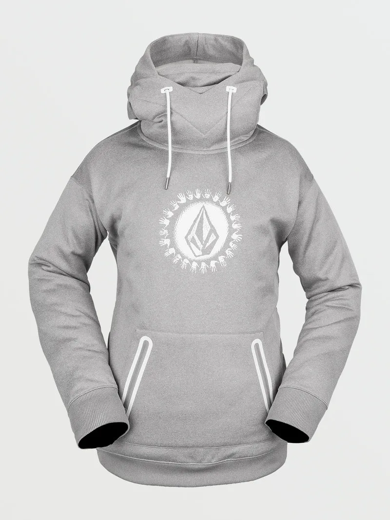 Spring Shred Hoodie - Heather Grey