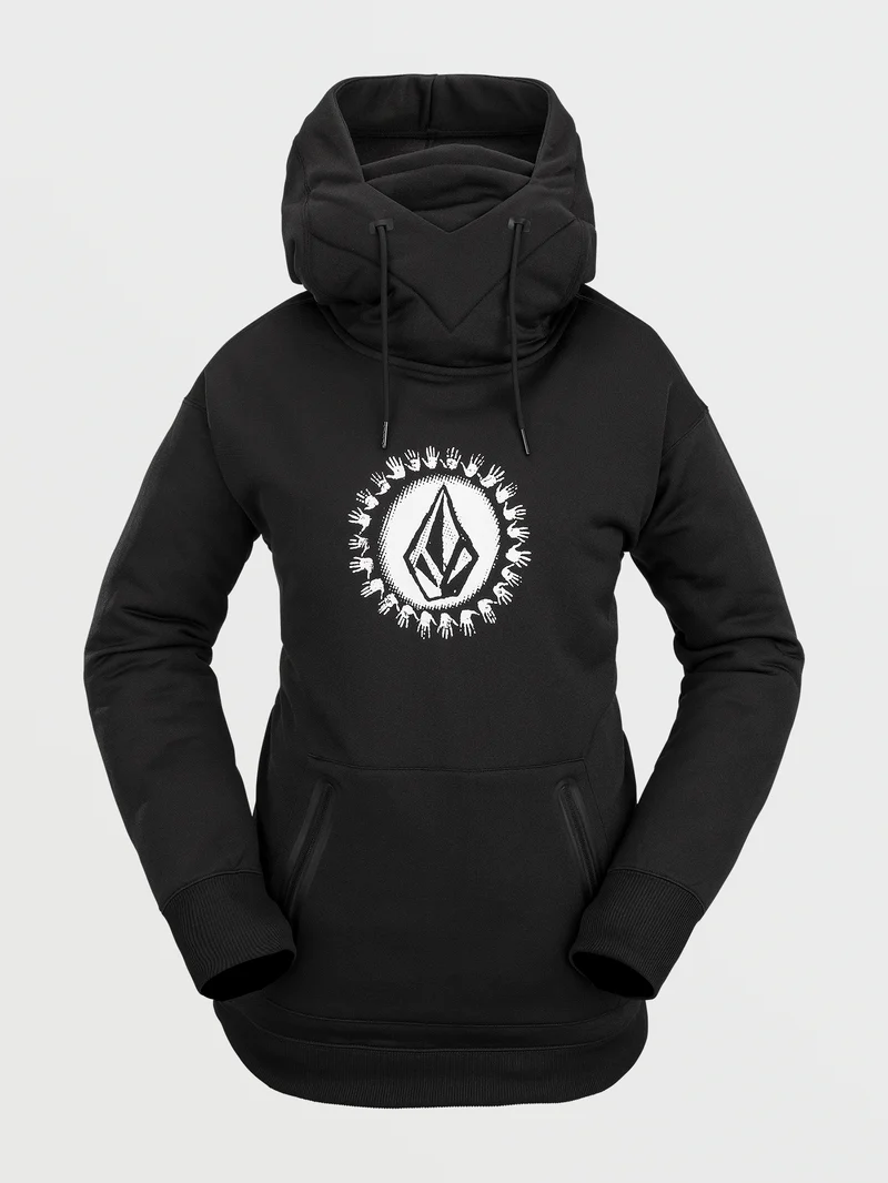 Spring Shred Hoodie - Black