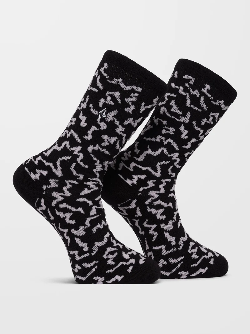Asphalt Beach Socken - BLACK