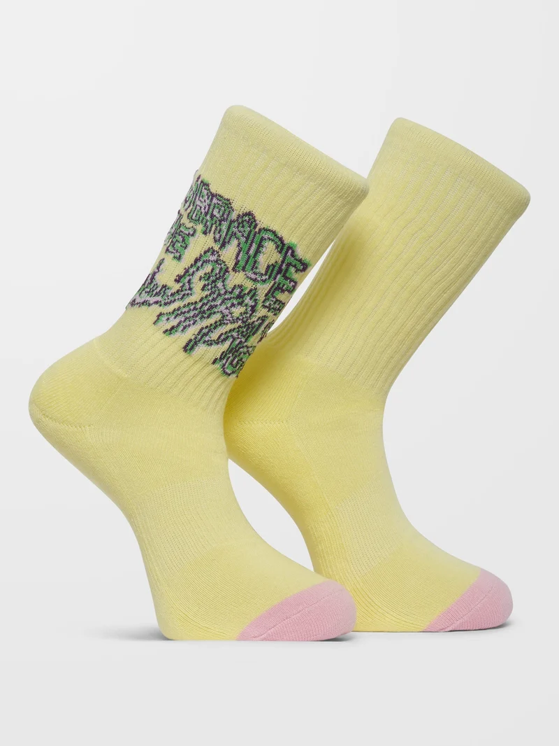 Tetsunori Socken - AURA YELLOW
