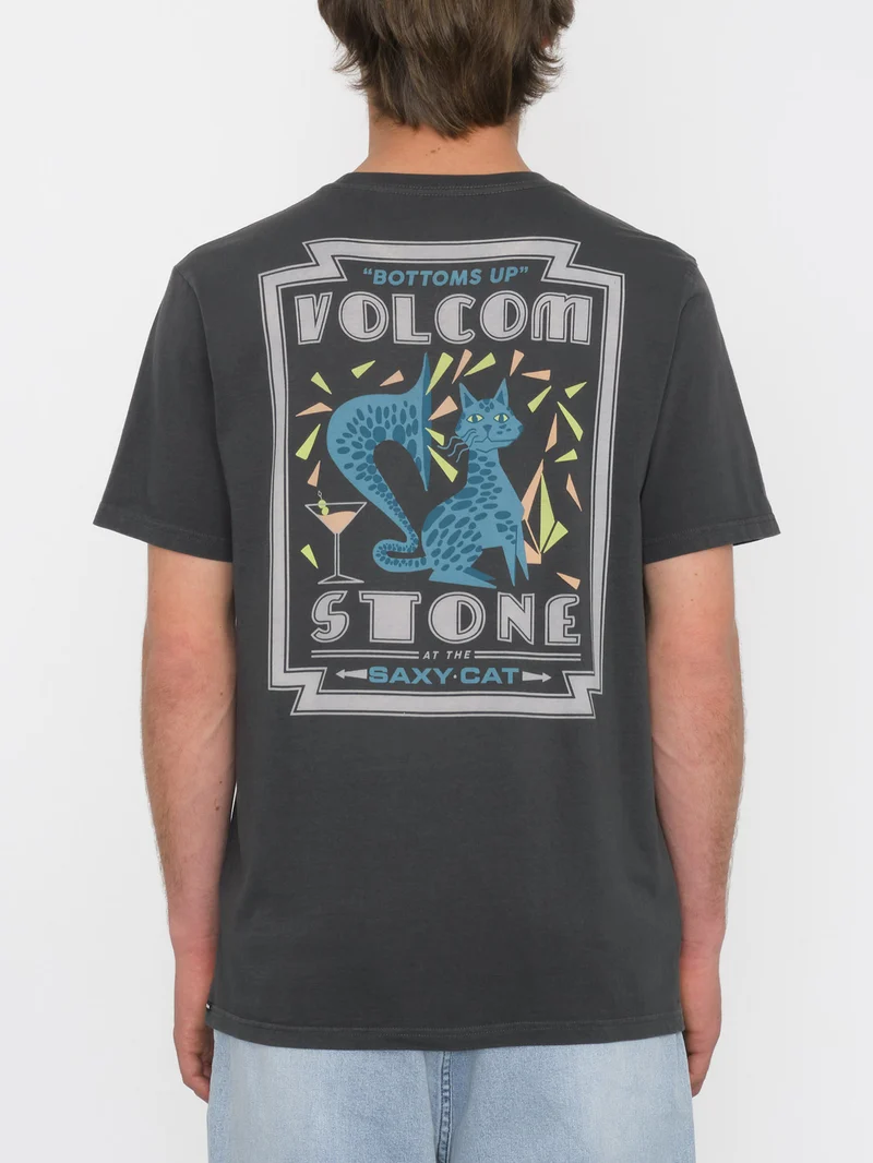 Saxy Cat T-shirt - STEALTH