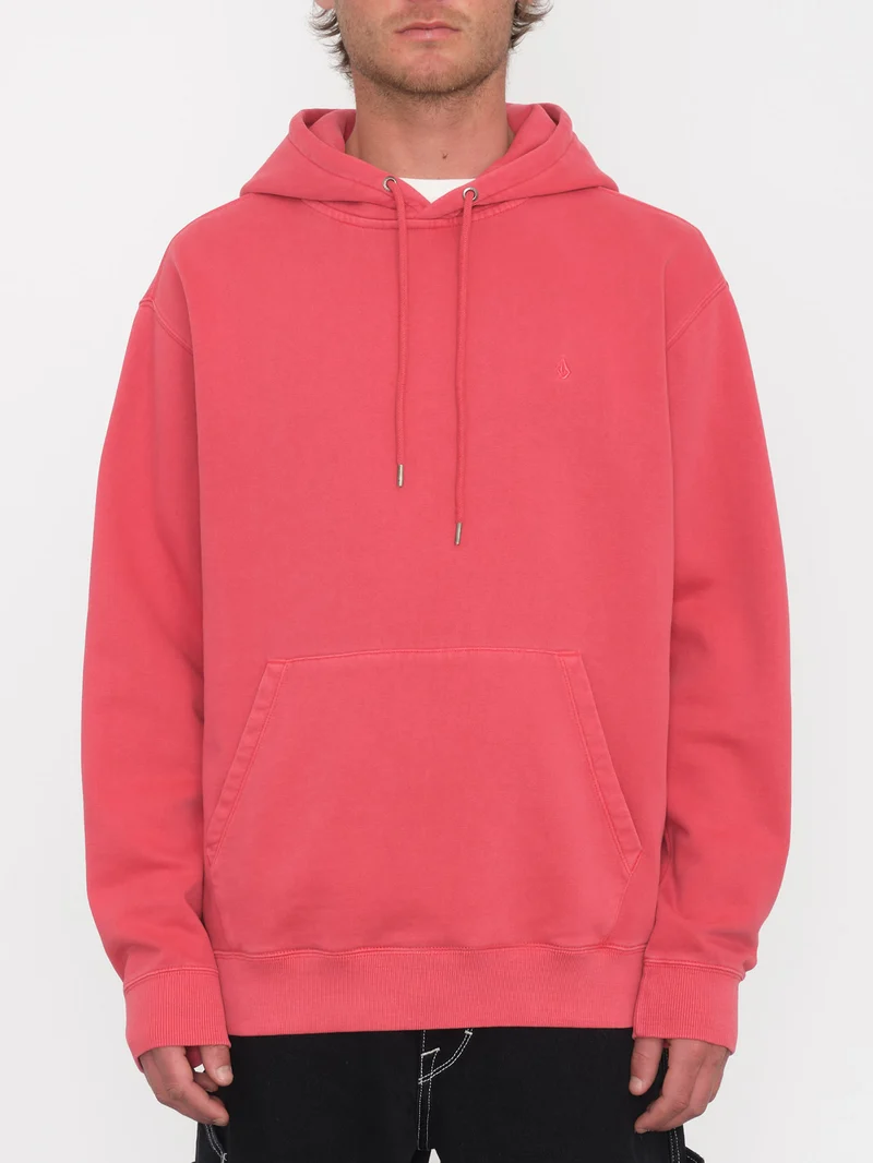 Single Stone Kapuzenpullover - WASHED RUBY