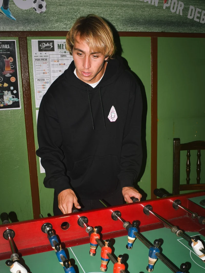 Tetsunori Kapuzenpullover - BLACK
