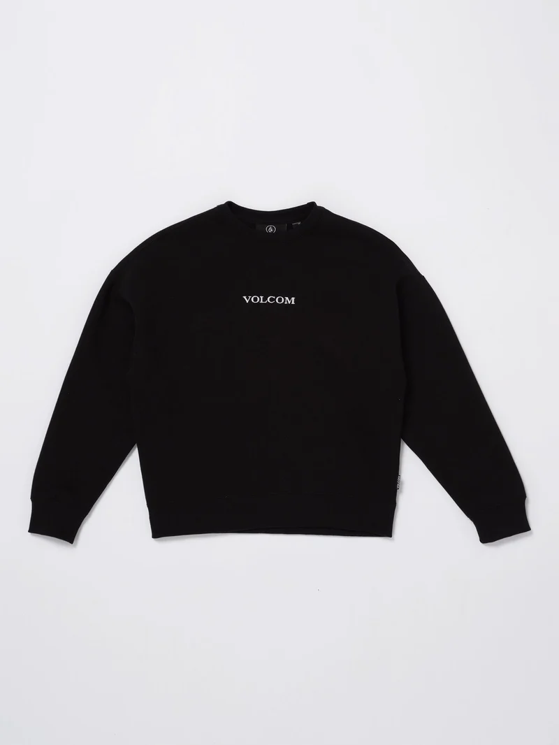 Volcom Stone Sweatshirt - BLACK - (KINDER)