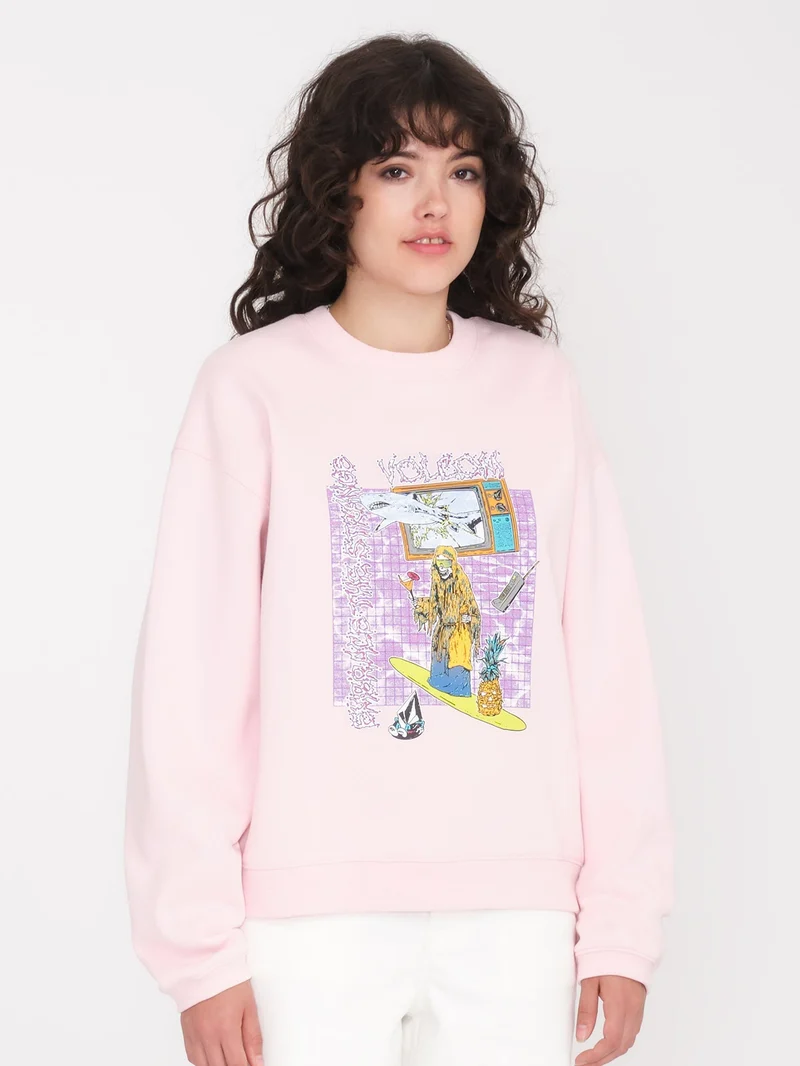 French Surf Sweatshirt - LILAC ASH