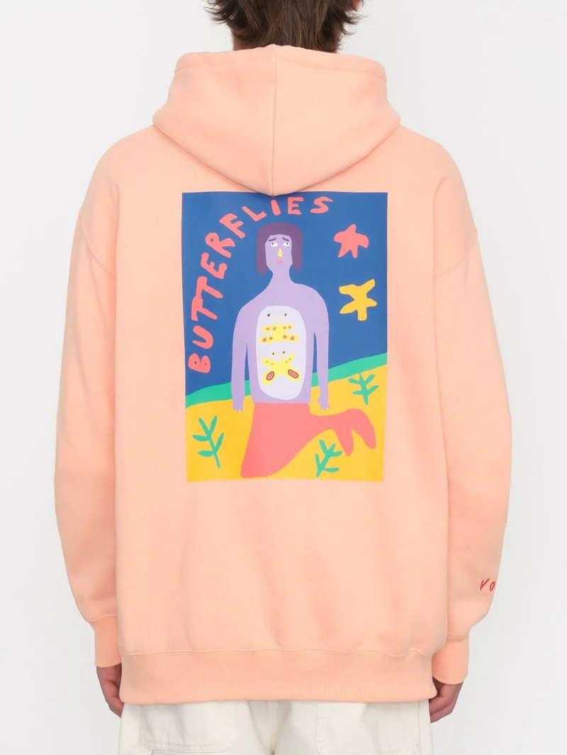 Arthur Longo 2 Kapuzenpullover - SALMON