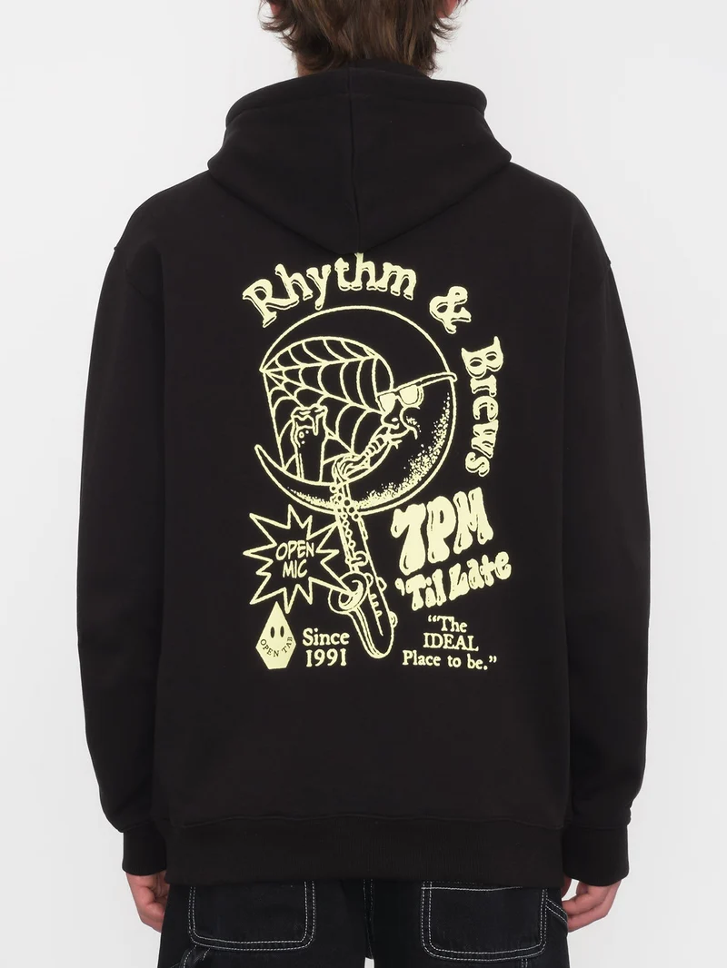 Terrystoned Kapuzenpullover - BLACK
