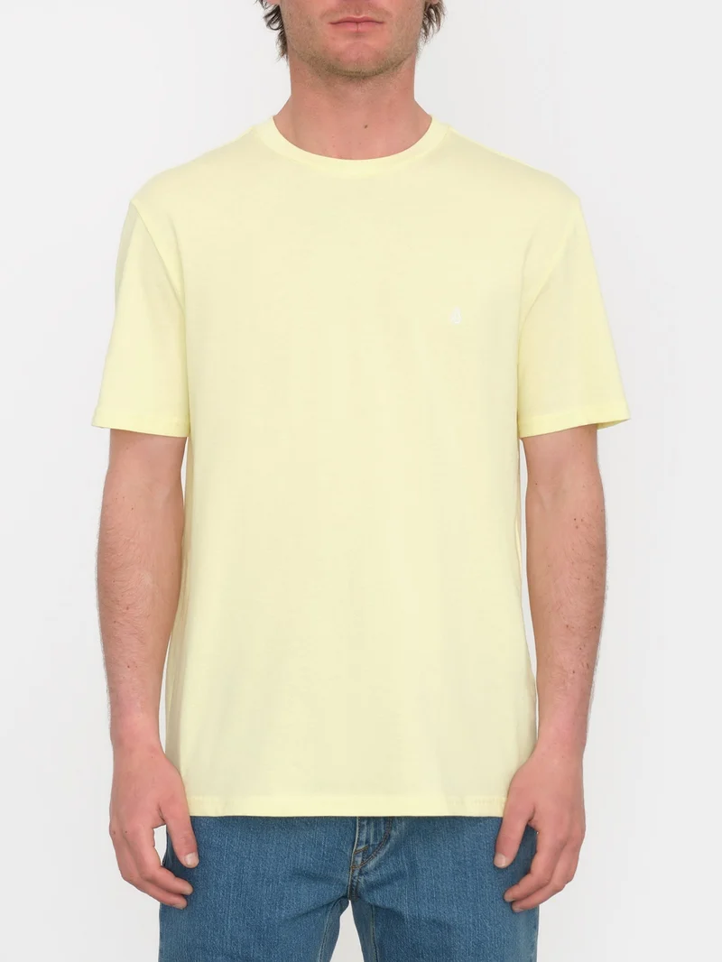 Stone Blanks T-shirt - AURA YELLOW