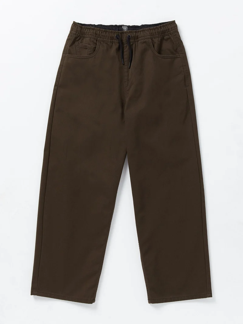 Freazy Elastic Waist Hose - DARK BROWN - (KINDER)