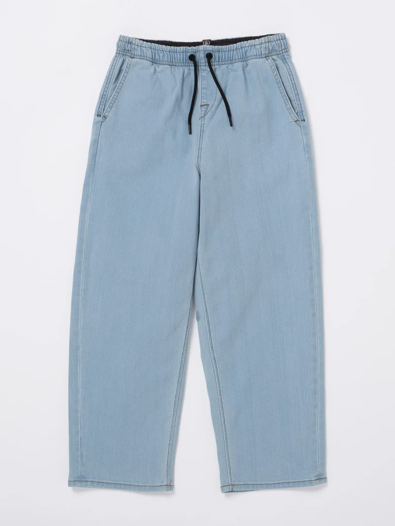 Outer Spaced Elastic Waist Jeans - ALLOVER STONE LIGHT - (KINDER)