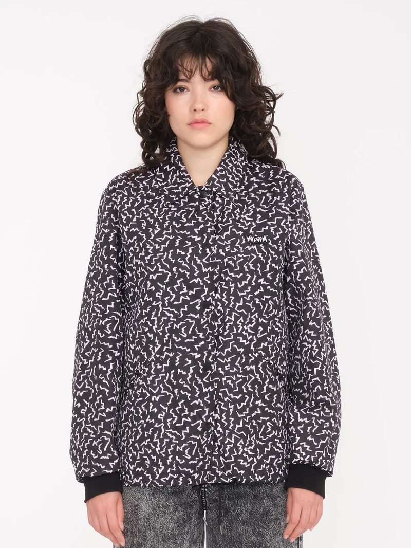 Surfpunk Coach Jacke - BLACK