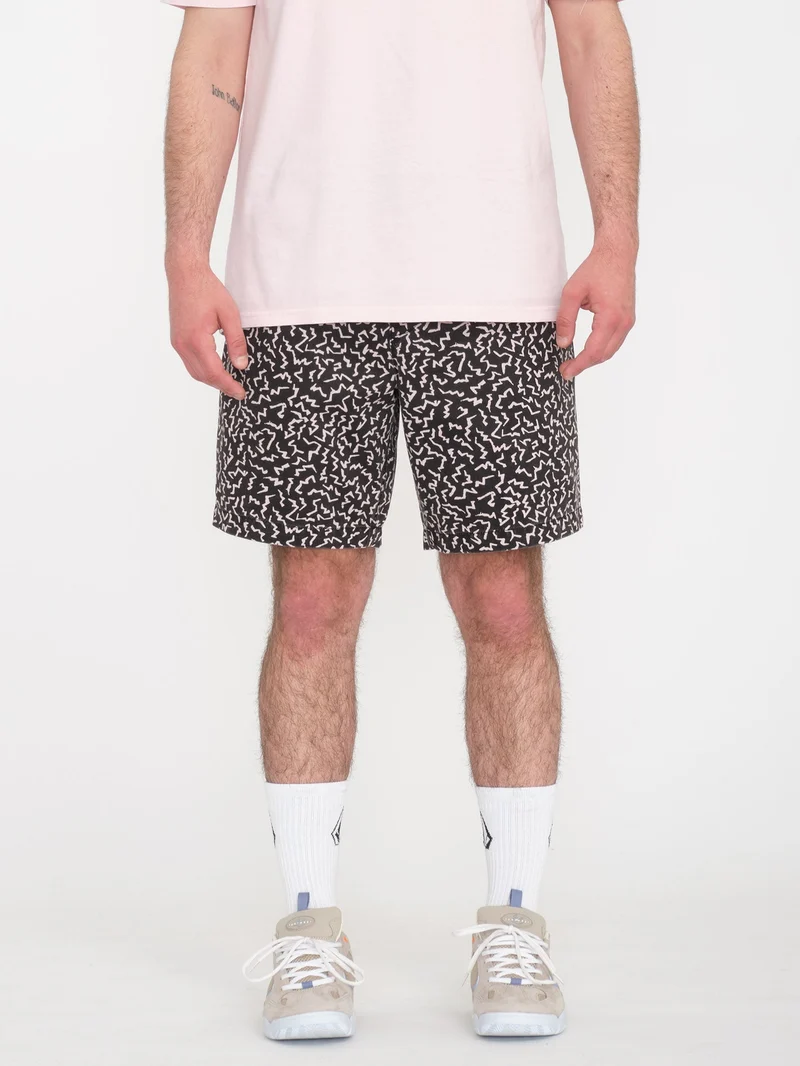 Asphalt Beach 18" Shorts - BLACK