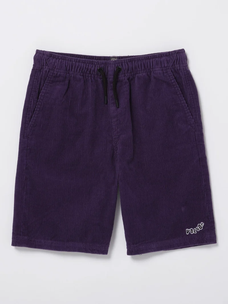 Outer Spaced Shorts - DEEP PURPLE - (KINDER)