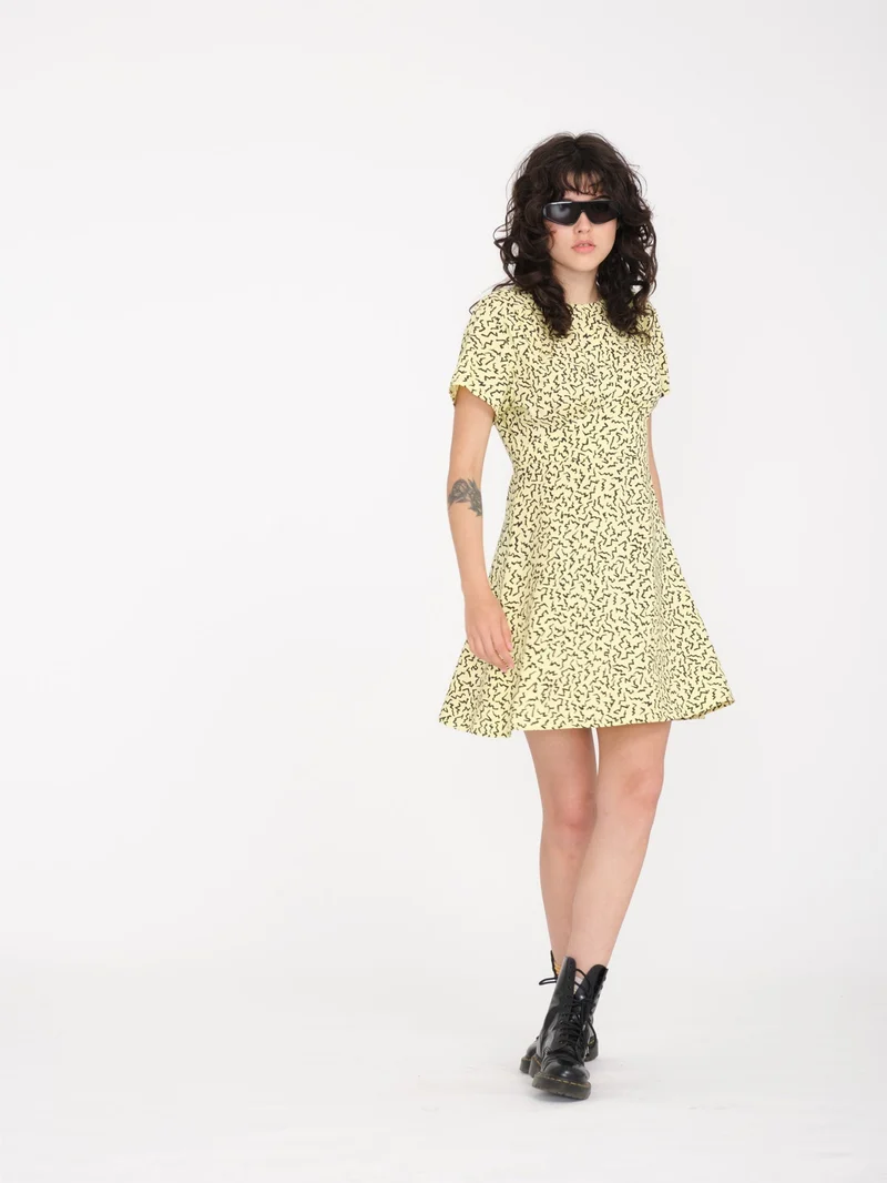 Surfpunk Kleid - AURA YELLOW