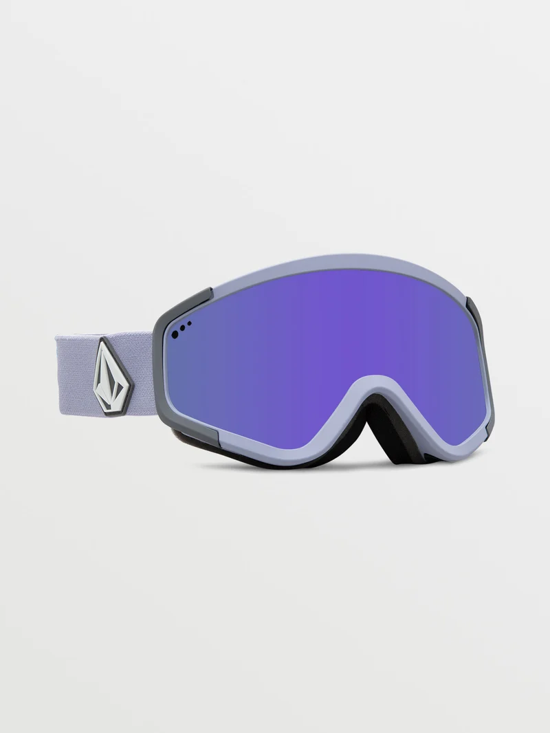 Attunga Lilac/Storm Goggle (+ Bonus Lens - Yellow) - PURPLE CHROME