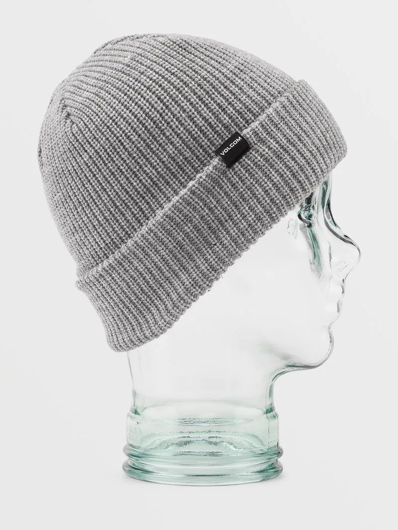Youth Lined Beanie - HEATHER GREY - (KINDER)