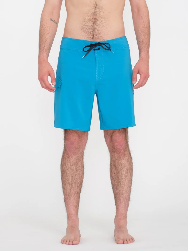 Lido Solid Mod 18" Boardshort - TIDAL BLUE