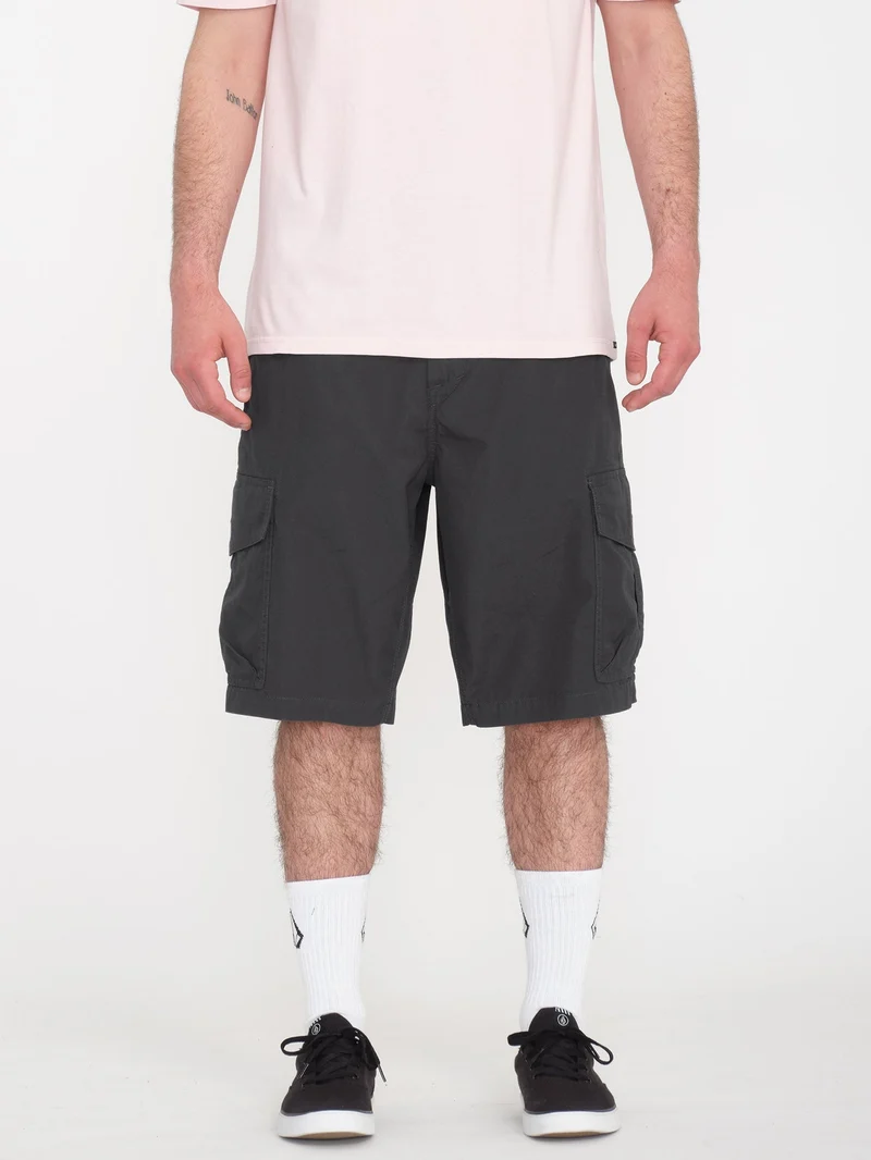 Grande Barracks 22" Cargo Shorts - ASPHALT BLACK