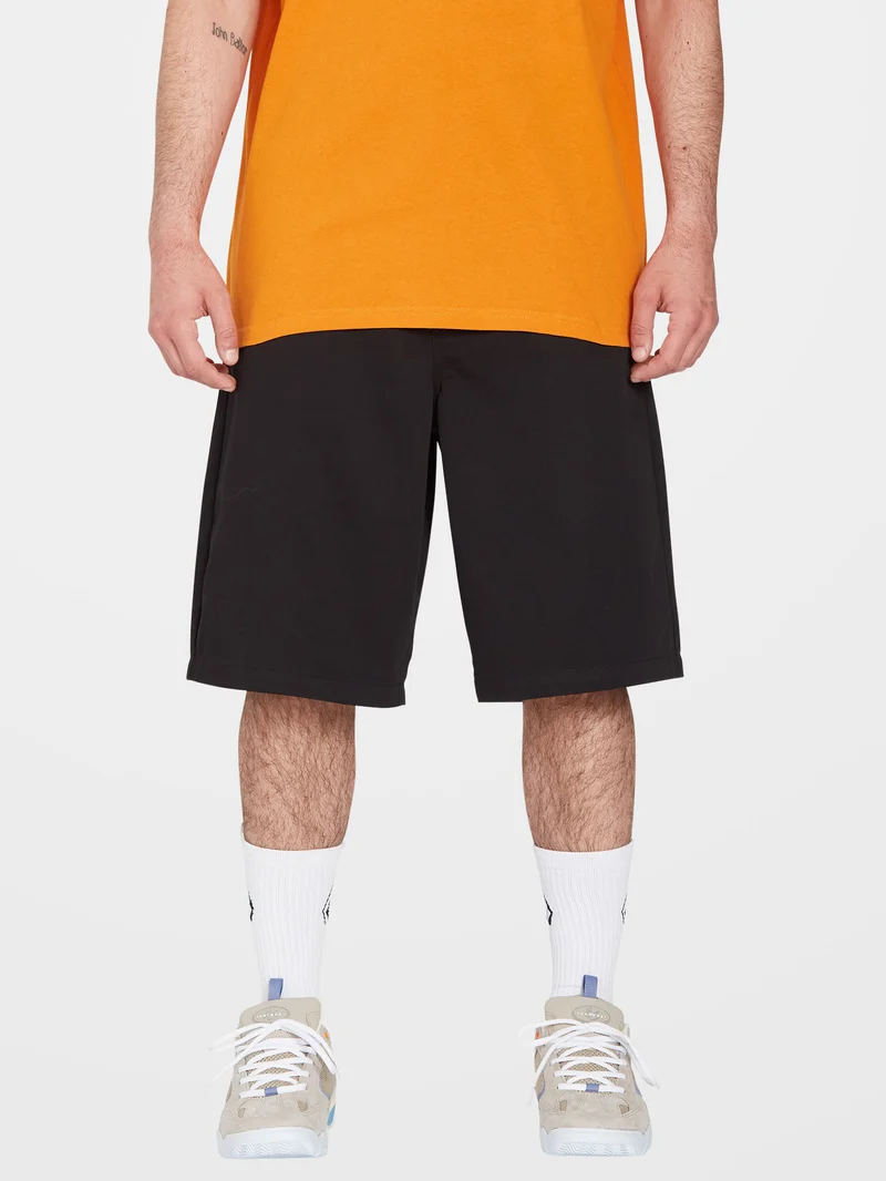 Loose Truck Shorts - BLACK