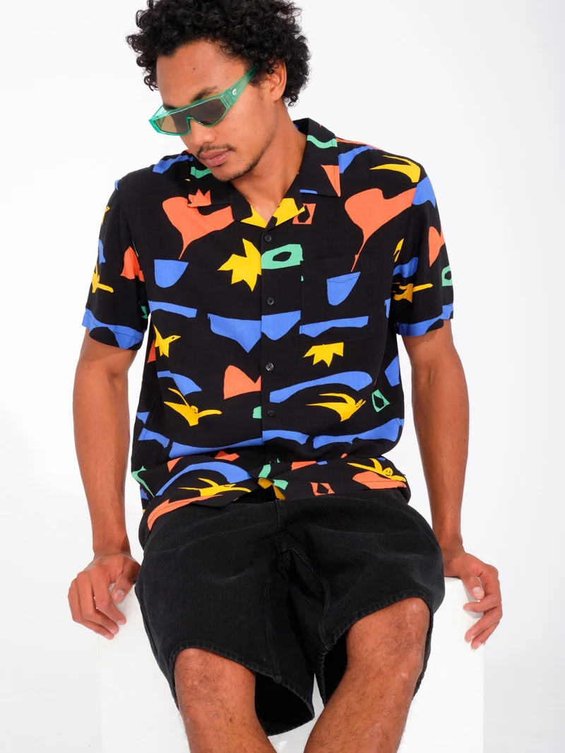Arthur Longo Hemd - BLACK
