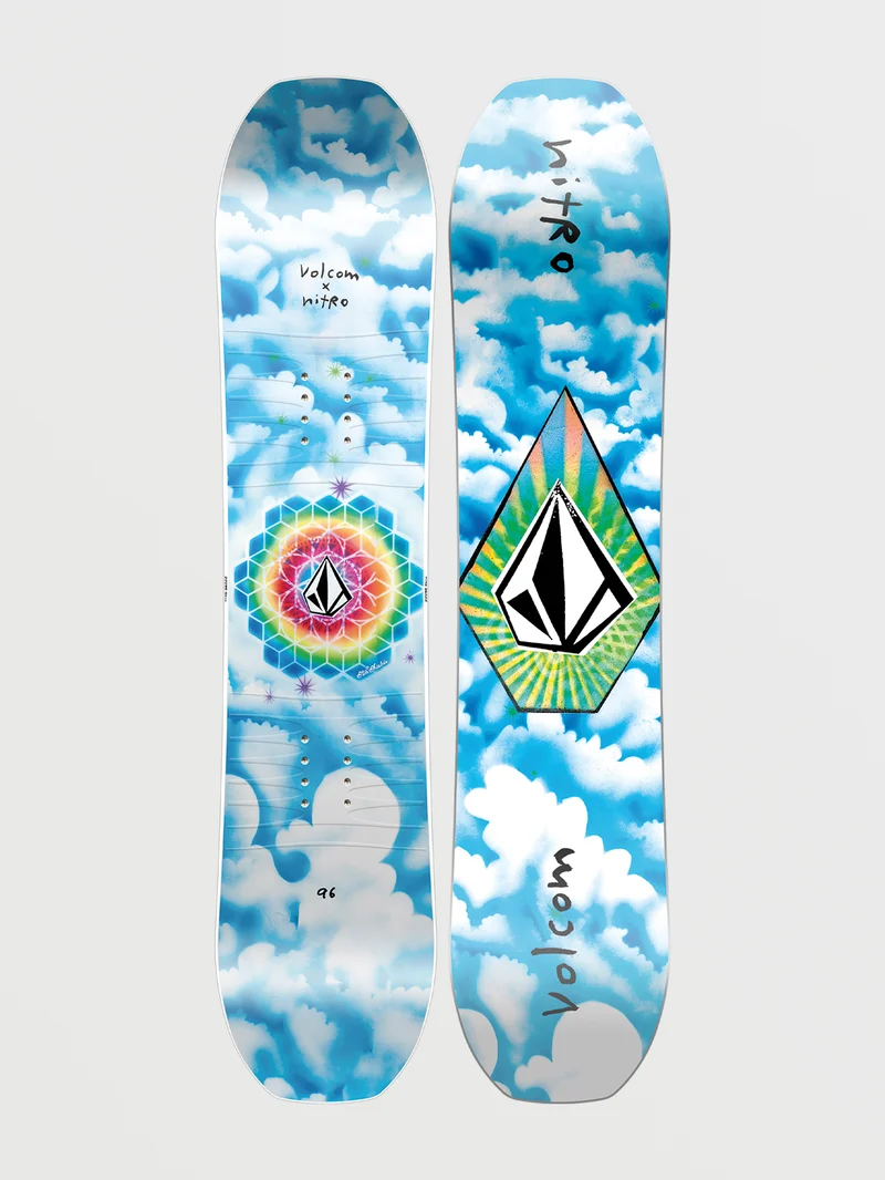 Ripper Kids X Volcom Snowboard (116 cm) - BLACK - (KINDER)