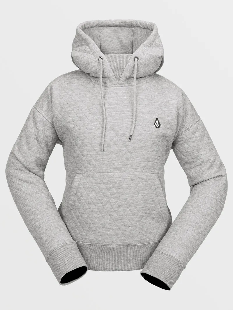 V.Co Air Layer Thermal Kapuzenpullover - HEATHER GREY