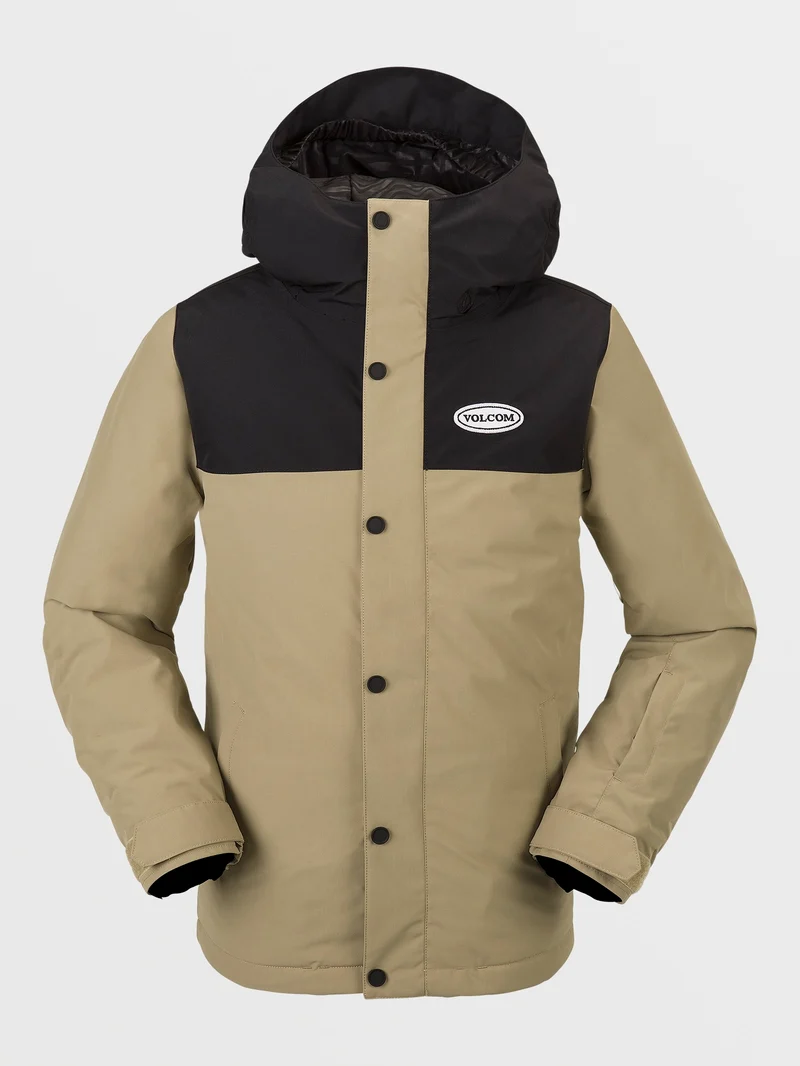 Stone.91 Insulated Jacke - DARK KHAKI - (KINDER)