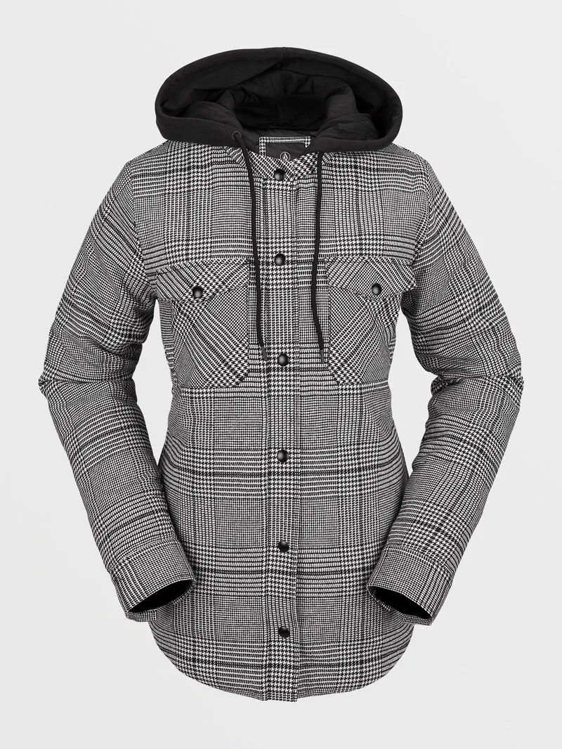 Insulated Flannel Jacke - MOONBEAM