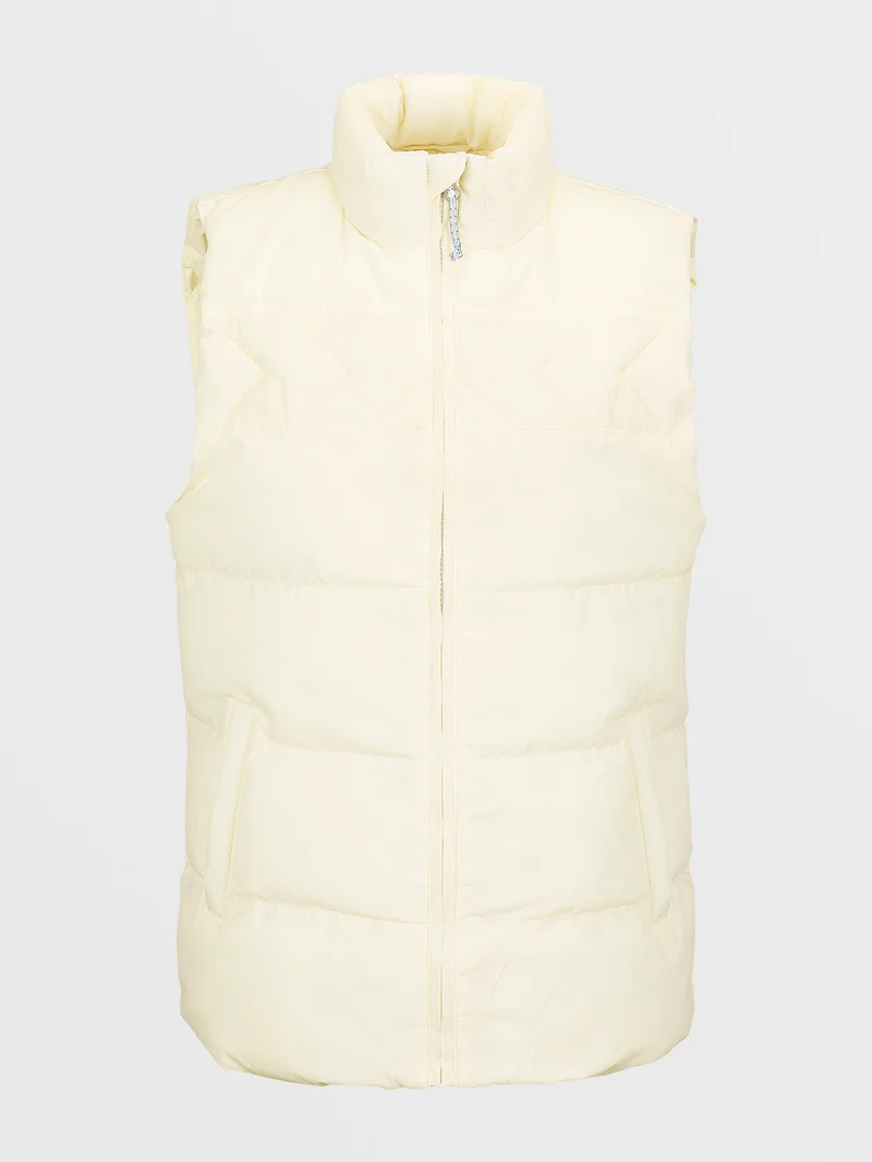 Stone Castine Puff Weste - MOONBEAM