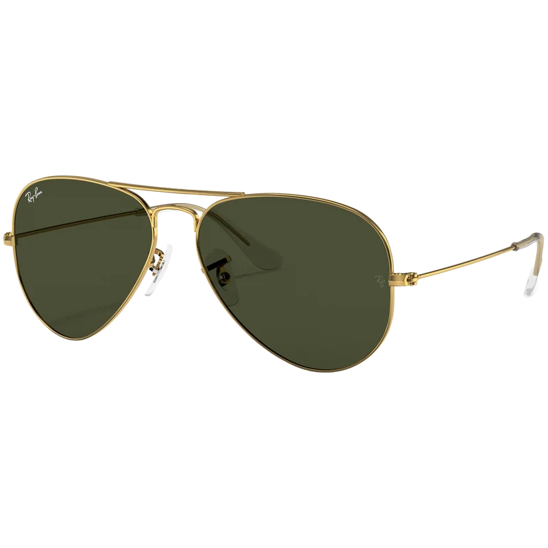 Aviator Large Metal Sunglasses